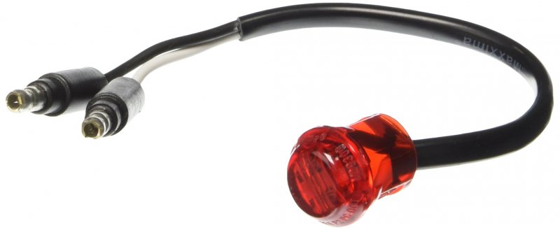 M09300r Red 3 4 In Round Combination Clearance Marker Light 12v Led With Resin Sealed Electronics Acrylic Lens Rear Mount