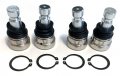 Iconic Racing Front Ball Joint Joints Set Upper And Lower For Polaris Rzr 1000 Xp 4 Turbo Will Not Fit S 