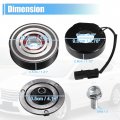 Uxcell 1 Set Ac Compressor Clutch Kit Replace For Dodge Durango 2004-2008 8cyl 5 7l