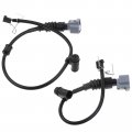A-premium Disc Brake Pad Wear Sensors Compatible With Lexus Ls430 2001-2006 V8 4 3l Front And Rear Side 2-pc Set