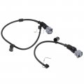 A-premium Disc Brake Pad Wear Sensors Compatible With Lexus Ls430 2001-2006 V8 4 3l Front And Rear Side 2-pc Set