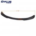 G-plus Universal Polyurethane Winglet Aero Front Bumper Lip Splitter Diffuser Black Polypropylene