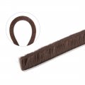 Uxcell Brush Weather Stripping Adhesive Felt Door Seal Strip Pile Weatherstrip Sweep For Window 197inch L X 0 6 Inch W 5000mm