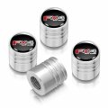 Ipick Image For Ford F-150 Fx4 Off-road Black On Silver Aluminum Cylinder-style Tire Valve Stem Caps