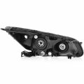 Ocpty Headlight Assembly Pair Replacement For Honda Accord 2013-2015 Bulbs Not Included