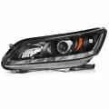 Headlight Assembly Pair Replacement For Honda Accord 2013-2015 Bulbs Not Included