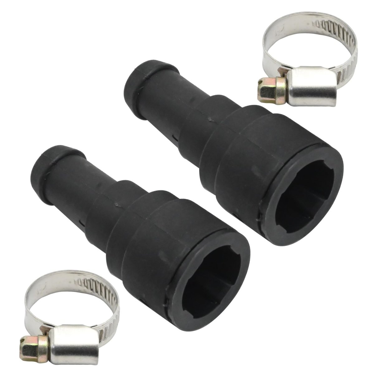 Hoypeyfiy 2 Set 15032062 Heater Core Coolant Hose Connector Replacement For Chevrolet Silverado Gmc Sierra Cadillac Escalade