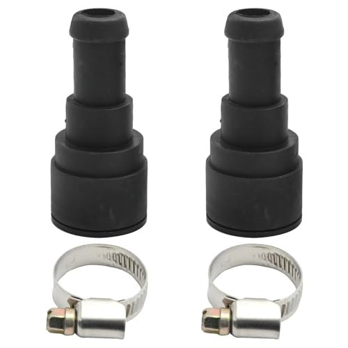 Hoypeyfiy 2 Set 15032062 Heater Core Coolant Hose Connector Replacement For Chevrolet Silverado Gmc Sierra Cadillac Escalade