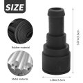 Hoypeyfiy 2 Set 15032062 Heater Core Coolant Hose Connector Replacement For Chevrolet Silverado Gmc Sierra Cadillac Escalade