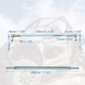 X Autohaux M8 280mm Steering Tie Rod Ball Joint For 50cc 70cc 90cc 110cc 125cc 150cc 200cc 250cc Atv Four Wheeler Quad