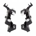 Ecotric Pair Headlight Lamp Mounting Bracket Compatible With 2009-2020 Dodge Ram 1500 2500 3500 4500 5500 2019-2022 Classic