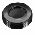 Uxcell Carbon Brush Holder Caps 22mm O 11 5mm I D 6 Thickness Motor Cover Plastic Fitting Thread Black 20pcs
