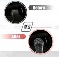 6 Speed Manual Gear Stick Shift Knob Transmission Lever Shifter Handle Carbon Fiber Pattern For Bmw 1 3 5 Series E30 E32 E34