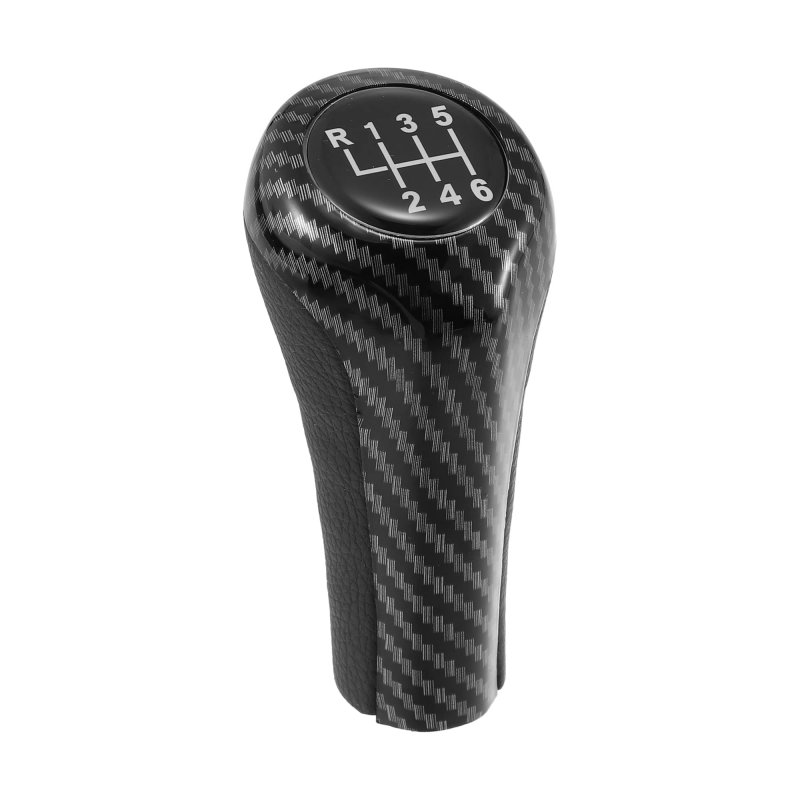 6 Speed Manual Gear Stick Shift Knob Transmission Lever Shifter Handle Carbon Fiber Pattern For Bmw 1 3 5 Series E30 E32 E34