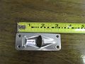 Exit Plate Ss Curved 11 4x31 4 