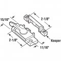 Prime-line Mp2554 Window Sash Lock With Cam Action And Alignment Lugs White Diecast Single Pack
