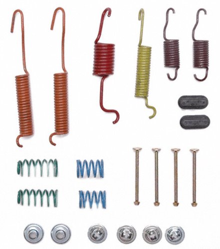 H7035 Professional Grade Drum Brake Hardware Kit Automotive Self Adjuster Repair Machined Finish