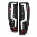 2004-2012 Chevy Colorado Gmc Canyon Pickup Truck Black Bezel Neon Tube Led Tail Brake Light Housing Lamp Assembly Driver And 