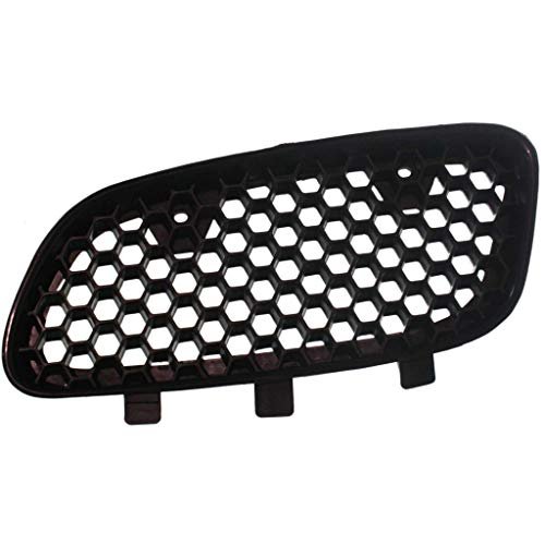 Pontiac Grand Prix Grille Assembly 1997 2003 Driver Side Textured Black Shell And Insert Plastic Gm1200472 10283641