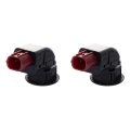 2 Piece Parking Reverse Sensors 39680-shj-a61 For Honda Cr-v 2004-2013 And Odyssey 2005-2009 Rear Bumper Backup Assist 