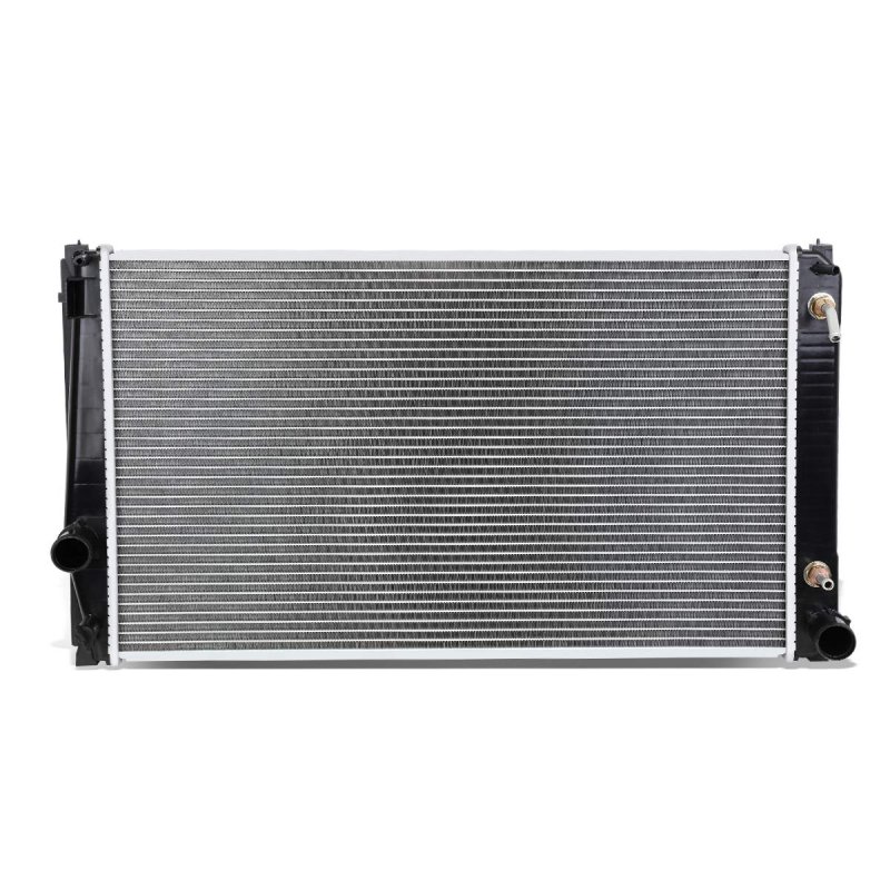 Dna Motoring Oem-ra-2891 Factory Style Aluminum Core Radiator For 06- Rav4 At6-3 8 W X 15-13 16 H 7 8 D 1-1 2 Inlet 2 Outlet