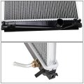 Dna Motoring Oem-ra-2891 Factory Style Aluminum Core Radiator For 06- Rav4 At6-3 8 W X 15-13 16 H 7 8 D 1-1 2 Inlet 2 Outlet