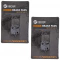 Niche Brake Pad Set For Ducati 998s Monster S4rs 61340301a 61340081a 61340541a Front Rear Semi-metallic