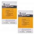 Niche Brake Pad Set For Ducati 998s Monster S4rs 61340301a 61340081a 61340541a Front Rear Semi-metallic