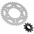 Caltric Front Rear Sprockets Kit Compatible With Polaris Trail Blazer 250 2001-2003