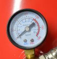 Portable Air Compressor Tank With Gauge 9 Gallon