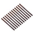 12 Pcs Floating Shelf Brackets Metal Hidden Support With Screws For Wood Shelves 0 6 In Dia X 5 Length Brown 