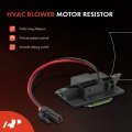 A-premium Rear Hvac Heater Blower Motor Resistor Compatible With Cadillac Chevrolet Gmc Vehicles Escalade Esv Avalanche 2500
