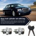2 Pack Dl6847 Dl41 Door Lock Cylinder Set With Keys For Plymouth Prowler 1997 1999-2001
