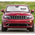 Ipick Image Made For Jeep Grand Cherokee 2014 To 2021 Custom Fit Silver Reflective Bubble Roll-up Auto Windshield Sun Shade