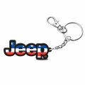 Ipick Image For Jeep In Usa Flag Custom Laser Cut Full-color Printing Acrylic Charm Key Chain