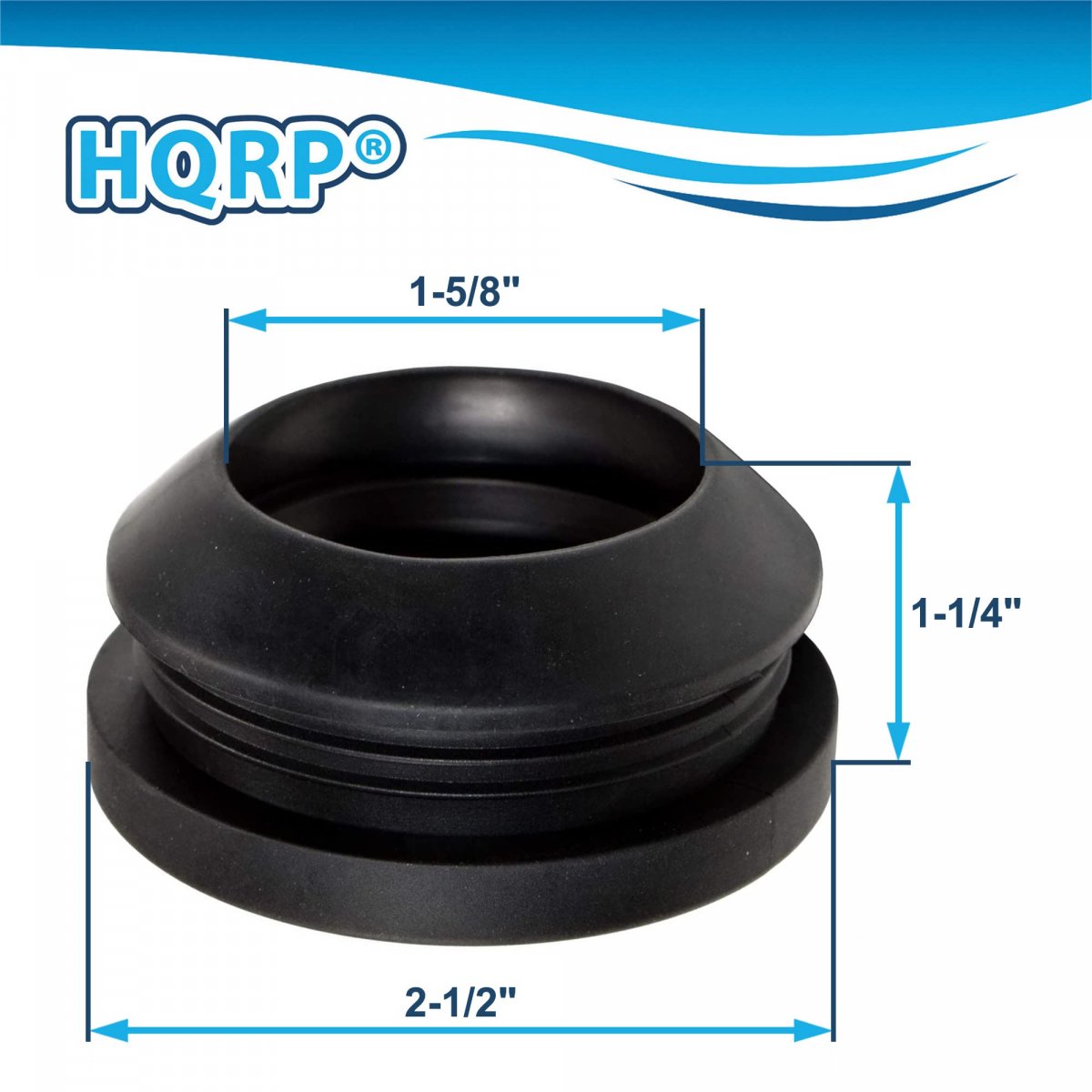 Washer Tub Gasket Seal Grommet 2 Pack For Whirlpool 3837 W104296 Rubber Replacement Part 2 5 In Od 1 625 Id 1 25 Height