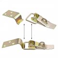 Uxcell Spring Loaded Toggle Latches 140mm Length Iron Hasps Clamps For Case Box Trunk Catches Pack Of 2