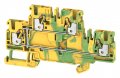 Weidmuller 1547680000 Din Rail Mount Terminal Block 28 Awg 2 5 Mma 300 A 12 Push In 4 Positions-6pack 
