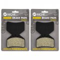 Niche Brake Pad Set For Arctic Cat T500 Firecat 500 600 700 M1000 Lynx 2000 0702-563 Rear Organic 2 Pack