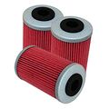 3 Pack Oil Filter Fits Ktm Lc4 640 Adventure R Duke Ii Dual Sport Super Moto 1999-2003 