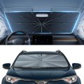 Windshield Sun Shade Umbrella For 2013 2014 2015 2016 2017 2018 Toyota Rav4 Ice Crystal Material Uv Blocking Car Sunshade Black 