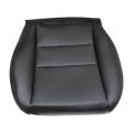 Driver Bottom Leather Seat Cover Black For Honda Accord 2003 2004 2005 2006 2007 Fits Power And Heated Seats Front Position 