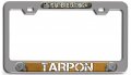 I D Rather Be Catching Tarpon Fishing Ch 3d Metal License Plate Frame Auto Suv Truck Tag Holder K26 