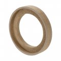 Uxcell 4 Pcs Universal 3 5 Inch Speaker Subwoofer Mounting Spacer Rings Solid Wood Beige