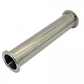 Stainless Steel 316 Seamless Round Tubing With Tri Clamp Tube Od 5 8 204mm Length 1 Clover Sanitary Spool 50 5mm Ferrule Flange
