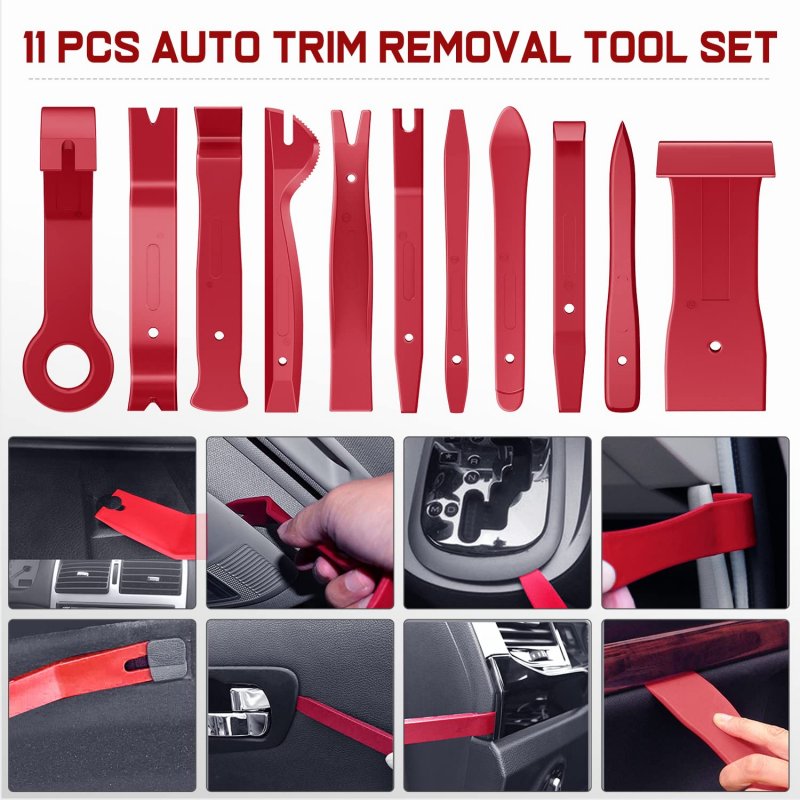 Nilight 238pcs Trim Removal Tool Auto Push Pin Bumper Retainer Clip Set Fastener Terminal Remover Adhesive Cables Kit Car Panel