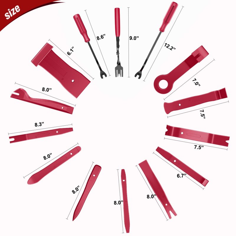Nilight 238pcs Trim Removal Tool Auto Push Pin Bumper Retainer Clip Set Fastener Terminal Remover Adhesive Cables Kit Car Panel