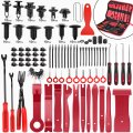 Nilight 238pcs Trim Removal Tool Auto Push Pin Bumper Retainer Clip Set Fastener Terminal Remover Adhesive Cables Kit Car Panel 