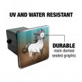 Horse Wild Mustang Running Tow Trailer Hitch Cover Plug Insert