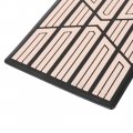 X Autohaux Universal Car Truck Floor Mat Carpet Heel Pad Plate Foot Pedal Rest Footrest